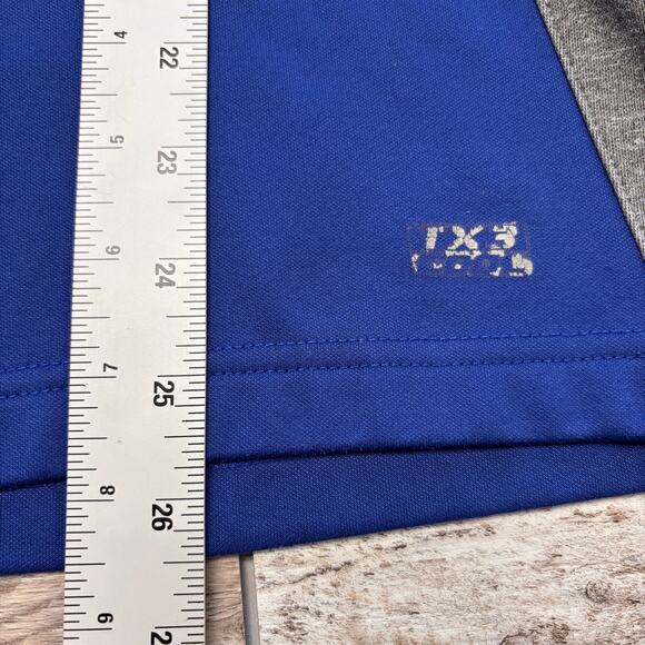 New York Giants Jacket NFL TX3 Cool Blue Gray Red Mens S Full Zip Track - Picture 7 of 9